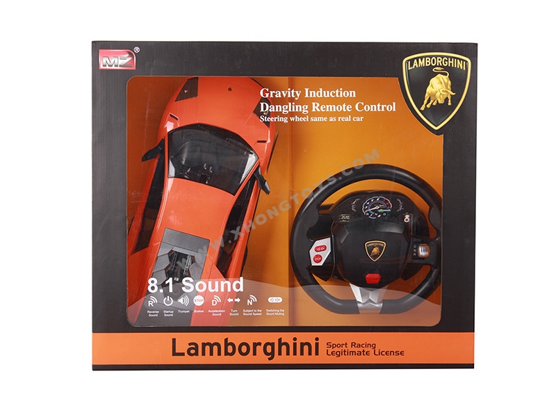 gravity induction dangling remote control lamborghini car steering wheel